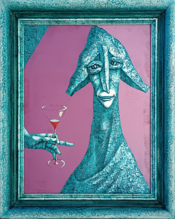 Portské pro pierota - akryl, 71x53